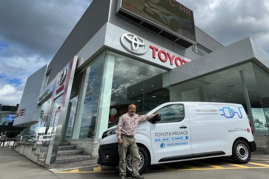 Furgoneta Toyota Proace 100% eléctrica