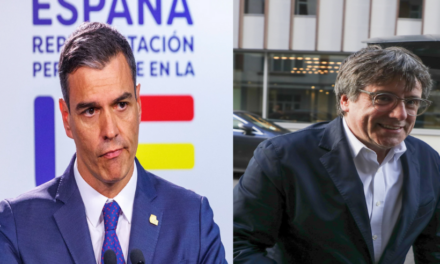 Sánchez rinde España a Puigdemont